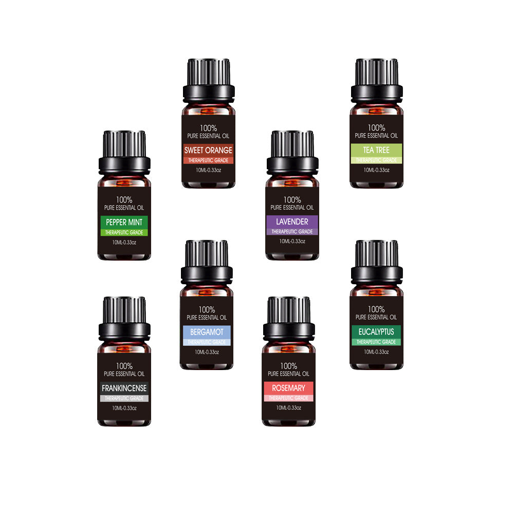 Set d'Huiles Essentielles Bio | Aromathérapie Pure pour Diffuseur